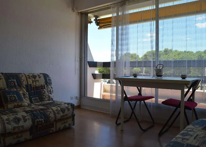 4 Pers. Avec Balcon, Piscine, Parking, Acces Direct - Grau-du-roi - Fr-1-250-157